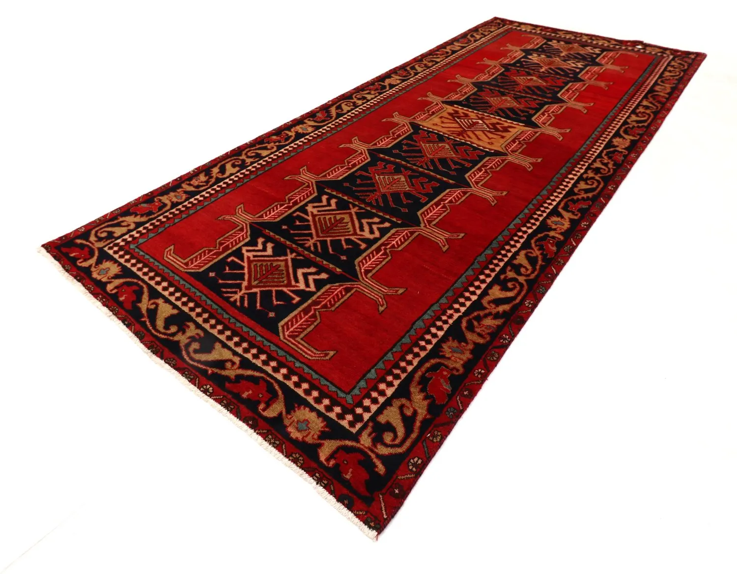 Tappeto Orientale Hamedan 315 x 137 cm