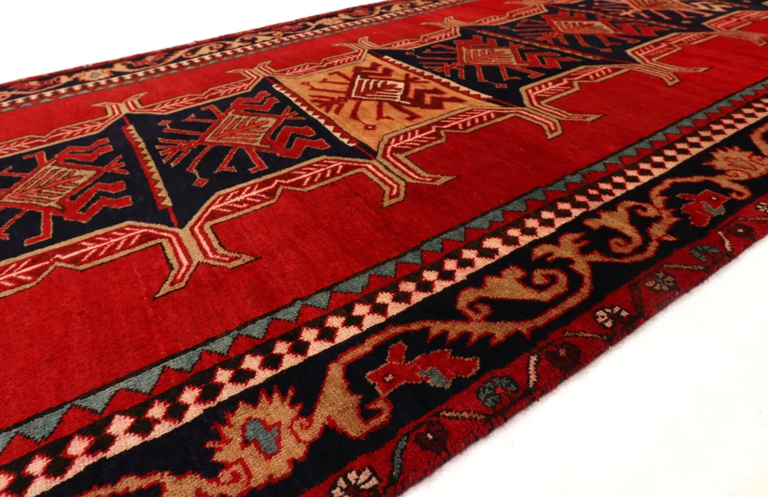 Tappeto Orientale Hamedan 315 x 137 cm