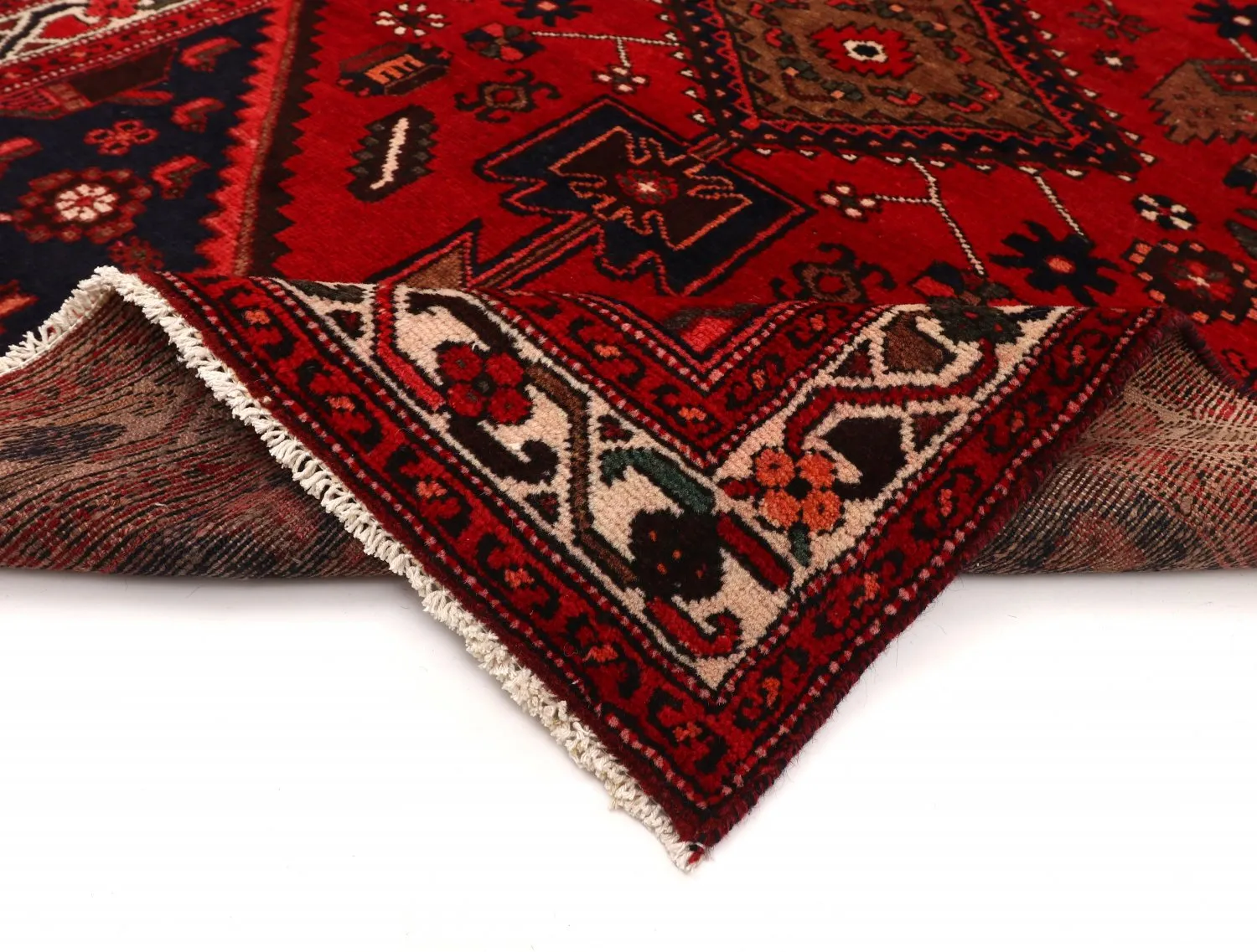 Tappeto Orientale Hamedan 306 x 111 cm