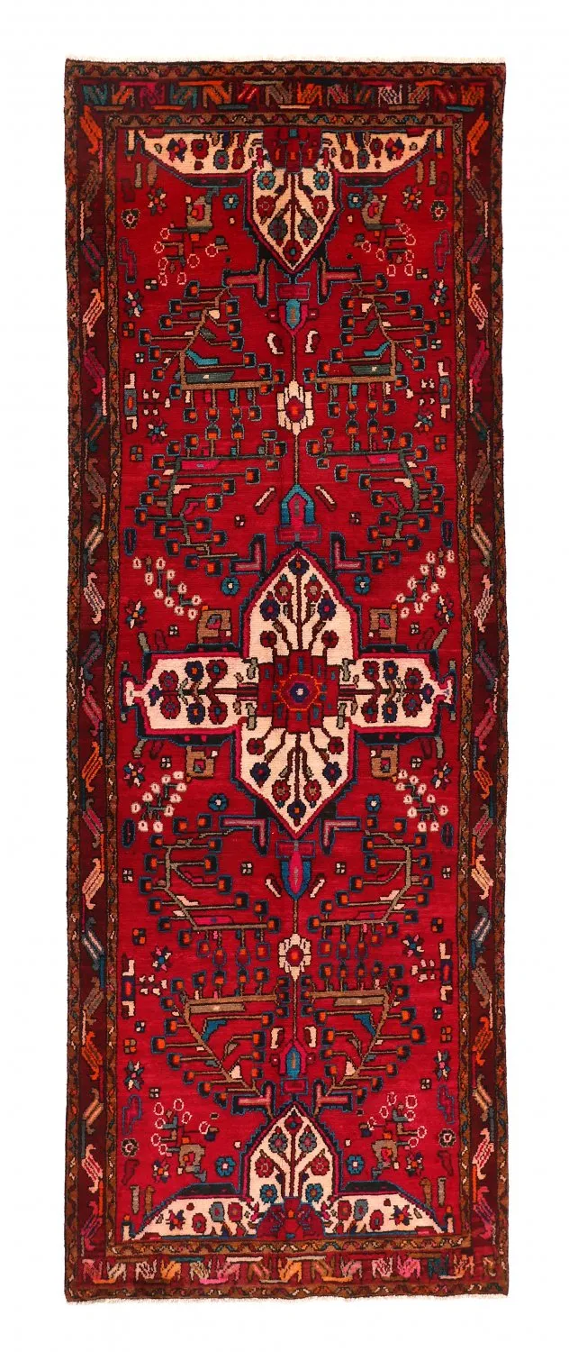 Tappeto Orientale Hamedan 312 x 111 cm