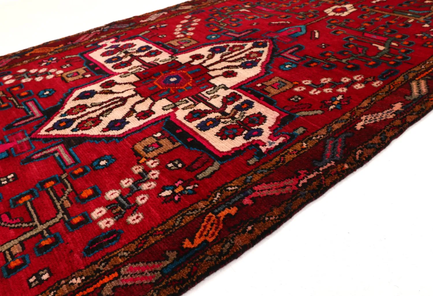Tappeto Orientale Hamedan 312 x 111 cm