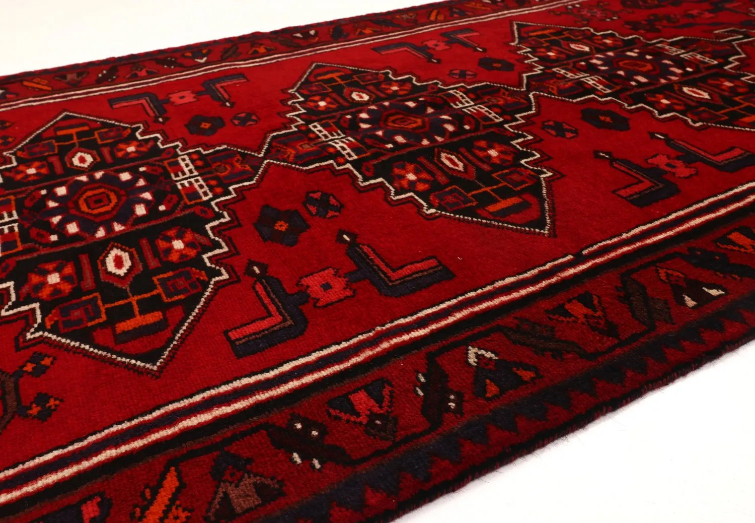 Tappeto Orientale Hamedan 286 x 104 cm