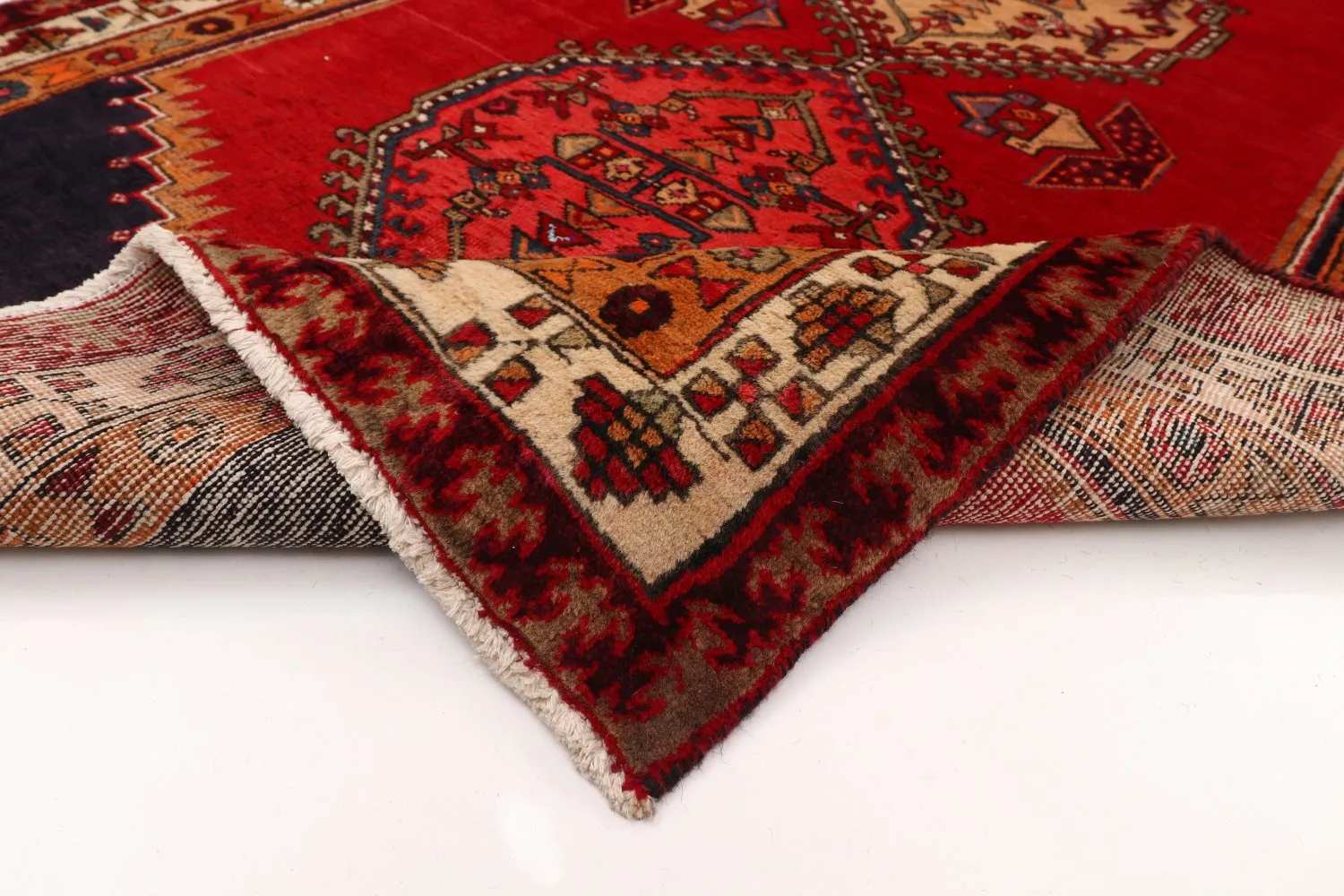 Tappeto Orientale Hamedan 328 x 116 cm