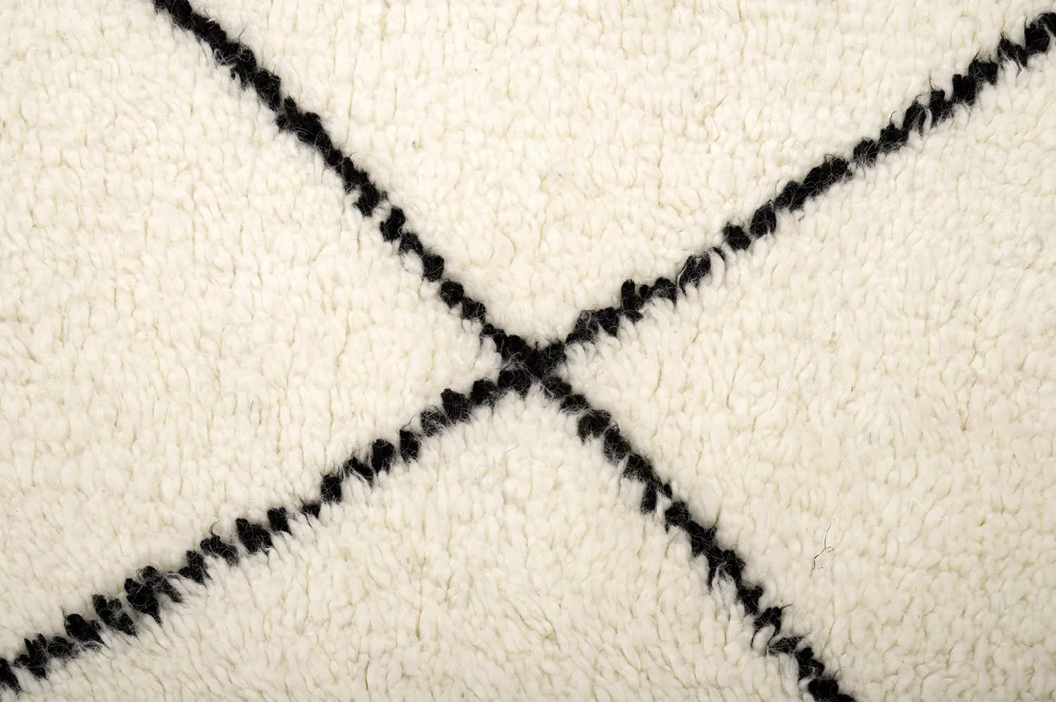 Tappeto Kilim In Stile Berbero Del Marocco Beni Ourain 215 x 295 cm