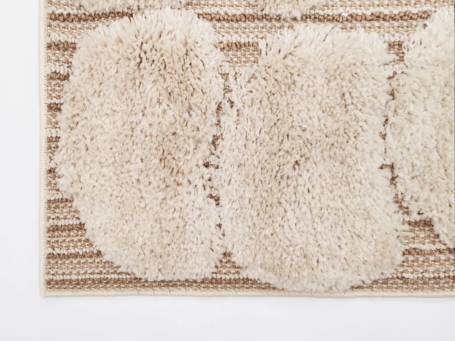 Tappeto A Pelo Lungo - Fondi (beige)