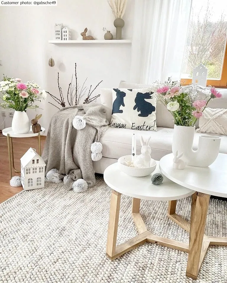 Tappeto In Lana - Luna (beige)