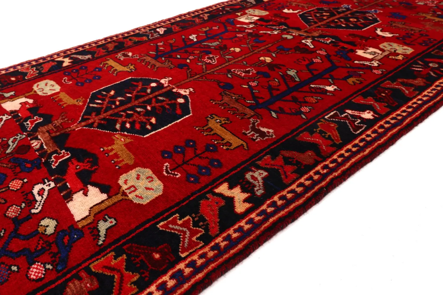 Tappeto Orientale Hamedan 297 x 108 cm