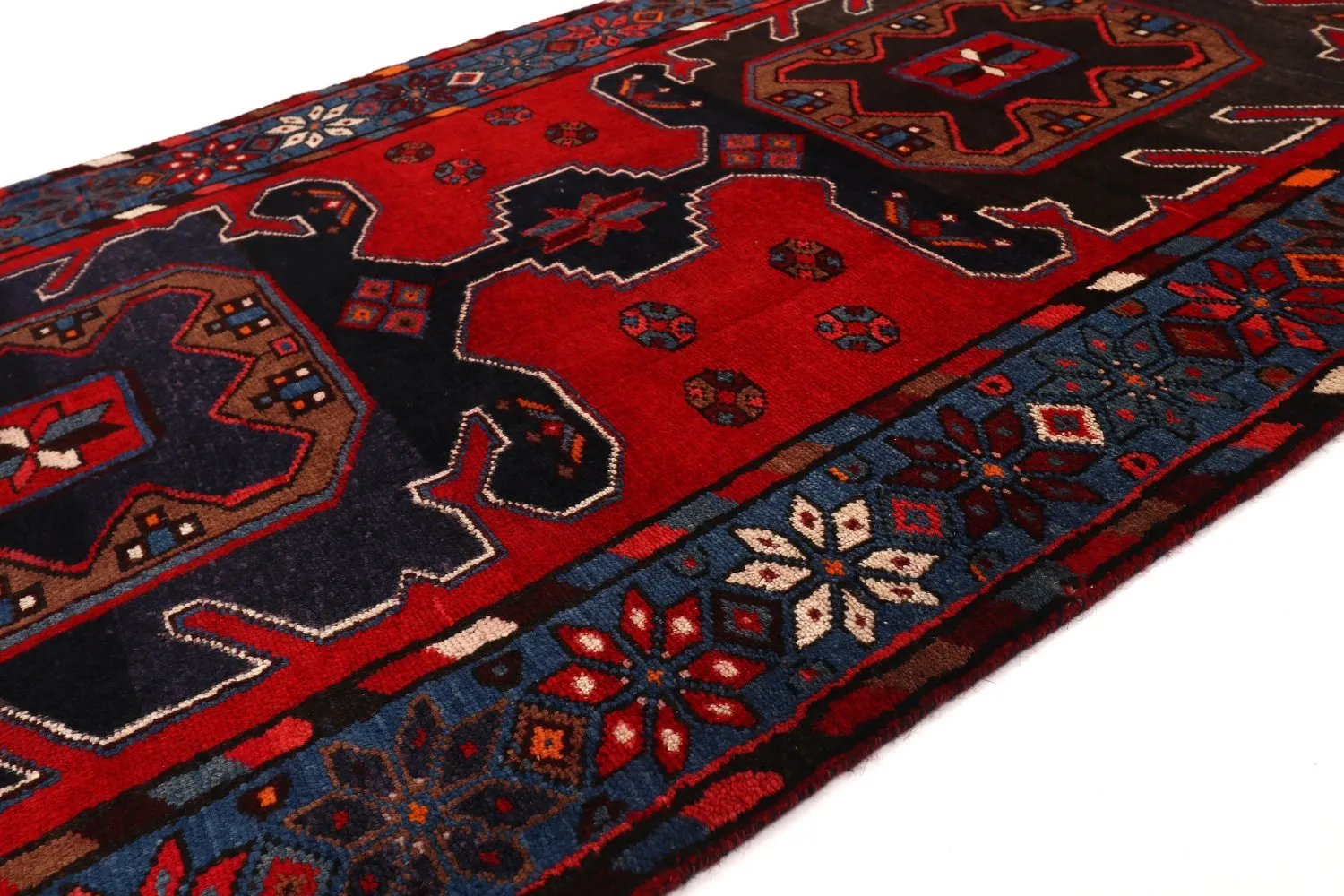 Tappeto Orientale Hamedan 292 x 107 cm