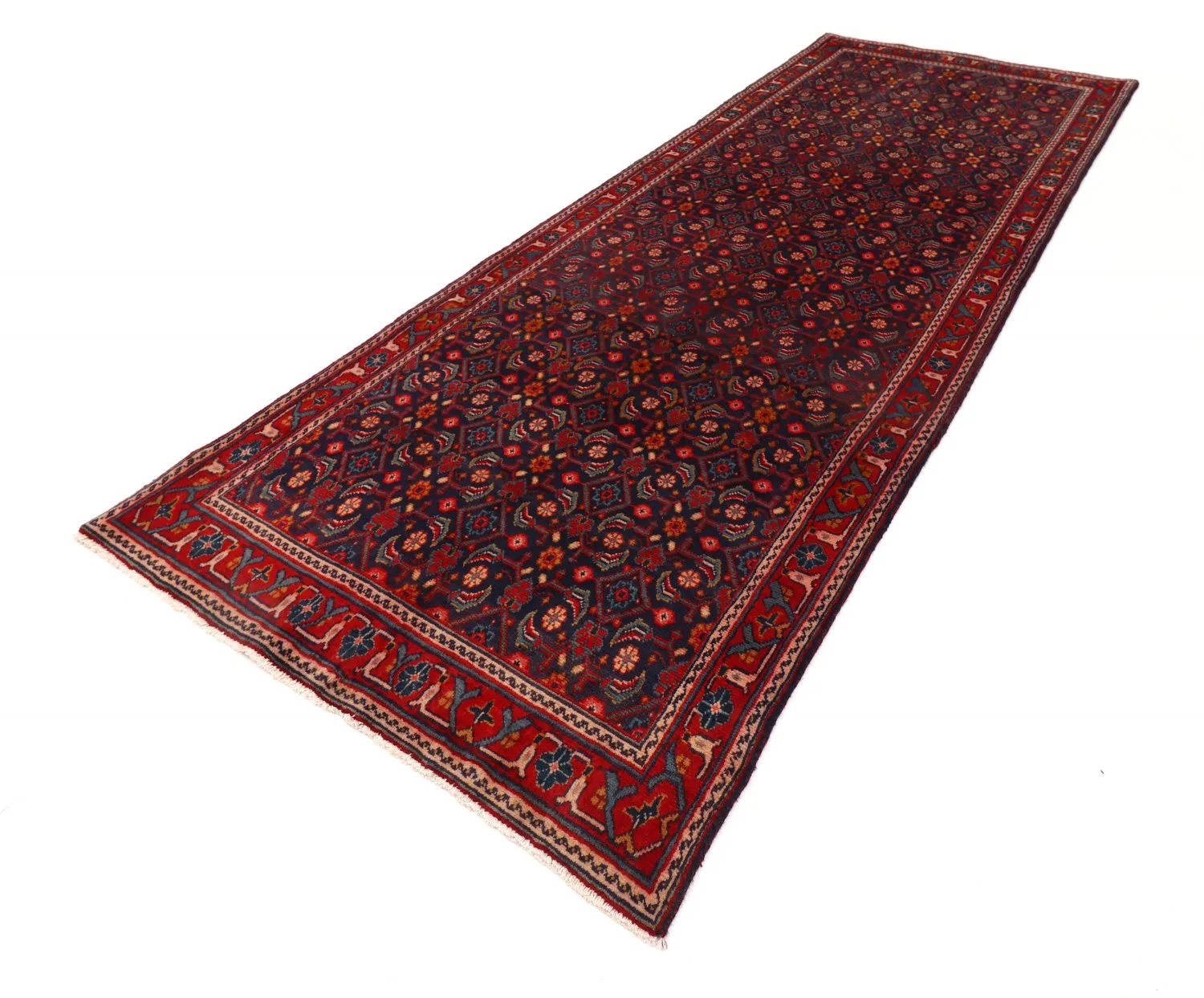 Tappeto Orientale Hamedan 306 x 107 cm