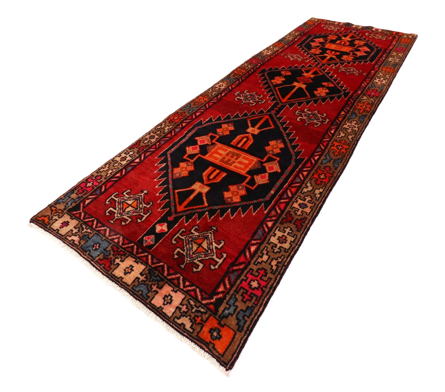 Tappeto Orientale Hamedan 297 x 101 cm