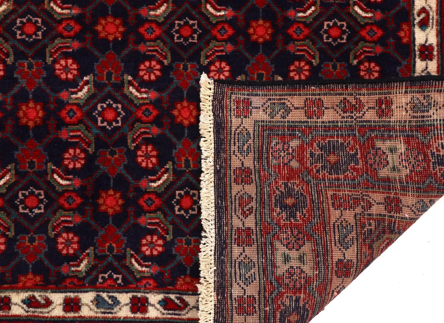 Tappeto Orientale Hamedan 306 x 105 cm