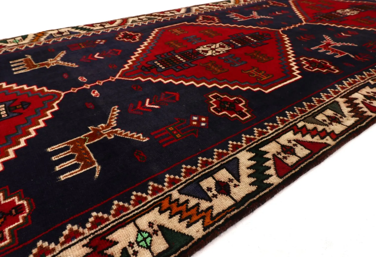Tappeto Orientale Hamedan 290 x 116 cm