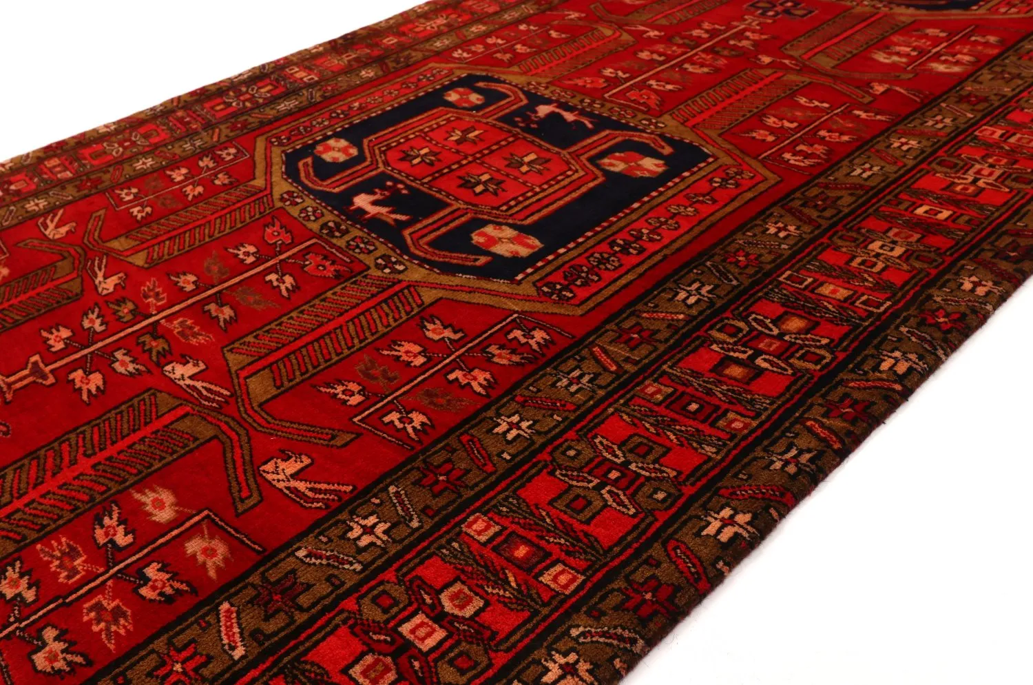 Tappeto Orientale Hamedan 326 x 135 cm