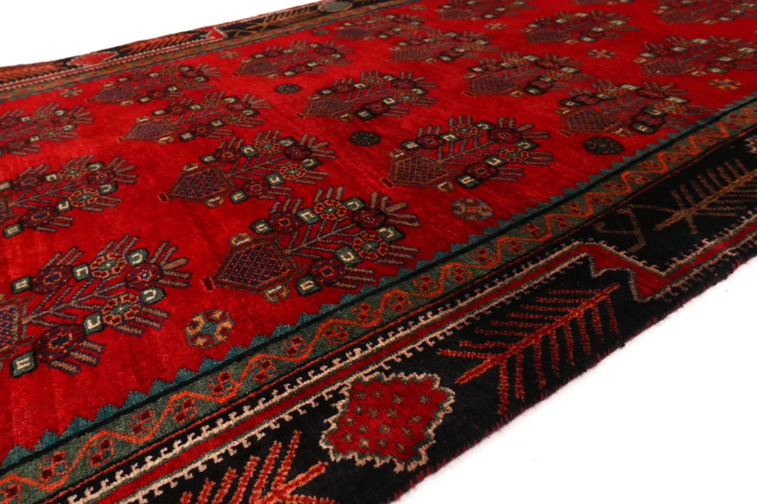 Tappeto Orientale Hamedan 297 x 116 cm