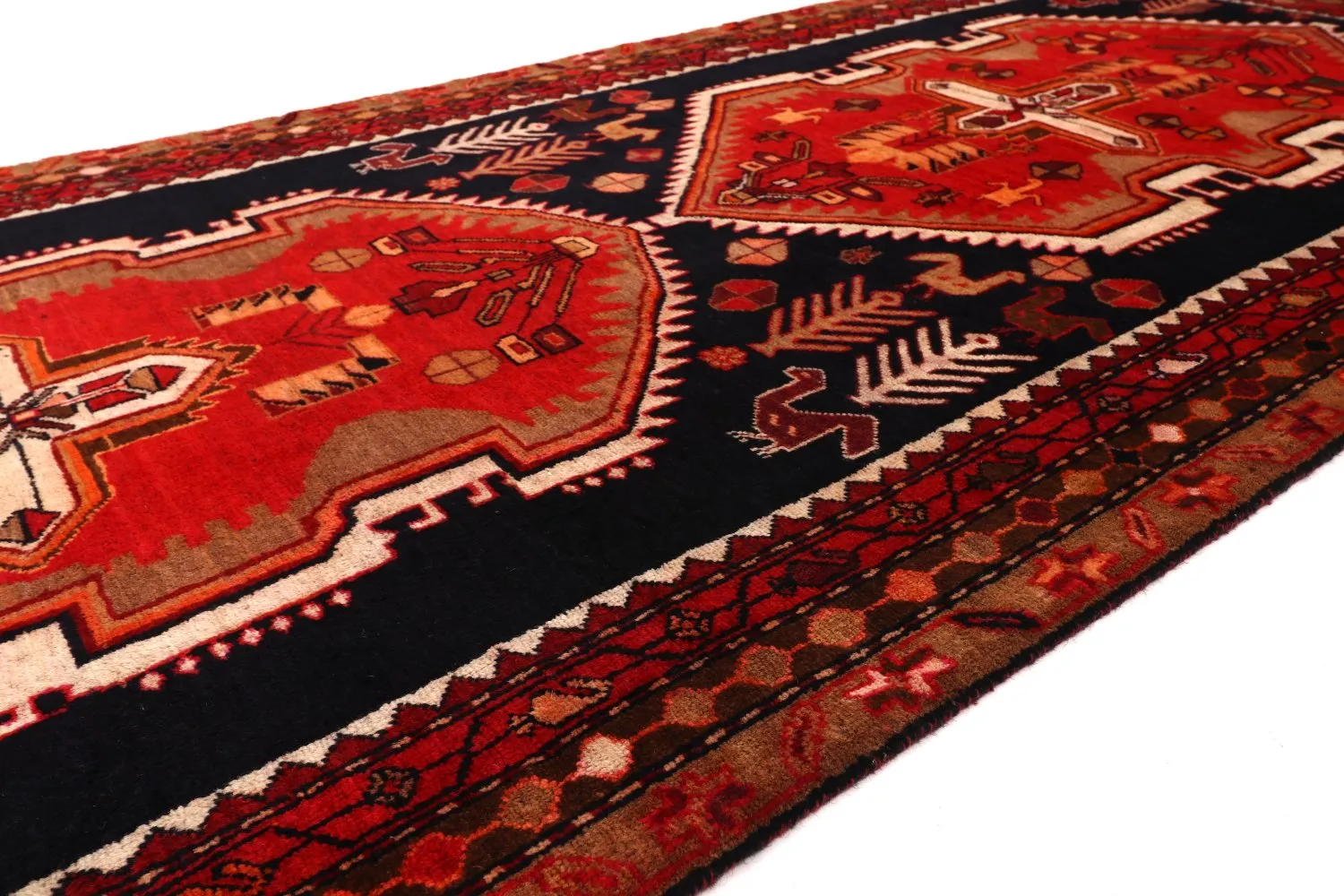 Tappeto Orientale Hamedan 305 x 128 cm