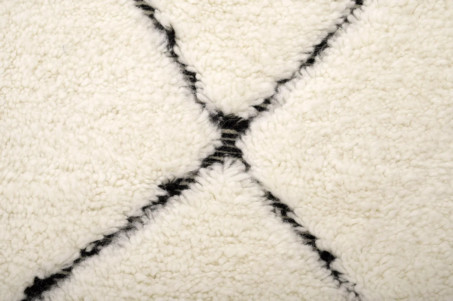 Tappeto Kilim In Stile Berbero Del Marocco Beni Ourain 205 x 290 cm