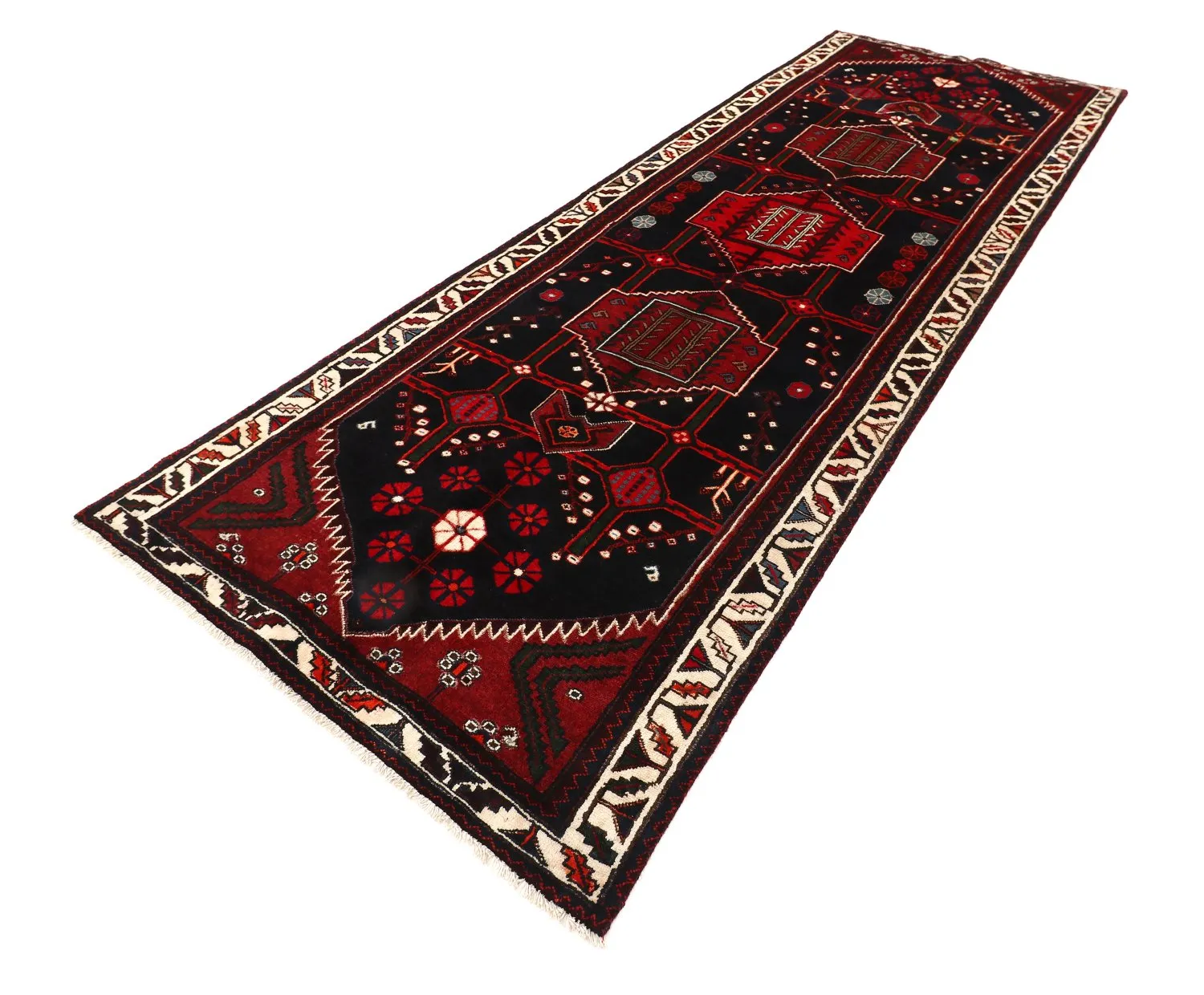 Tappeto Orientale Hamedan 299 x 110 cm