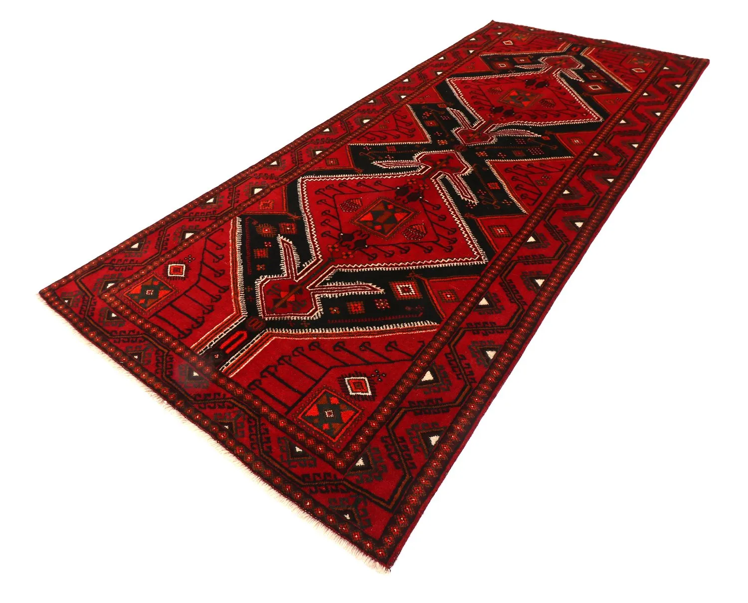 Tappeto Orientale Hamedan 299 x 127 cm