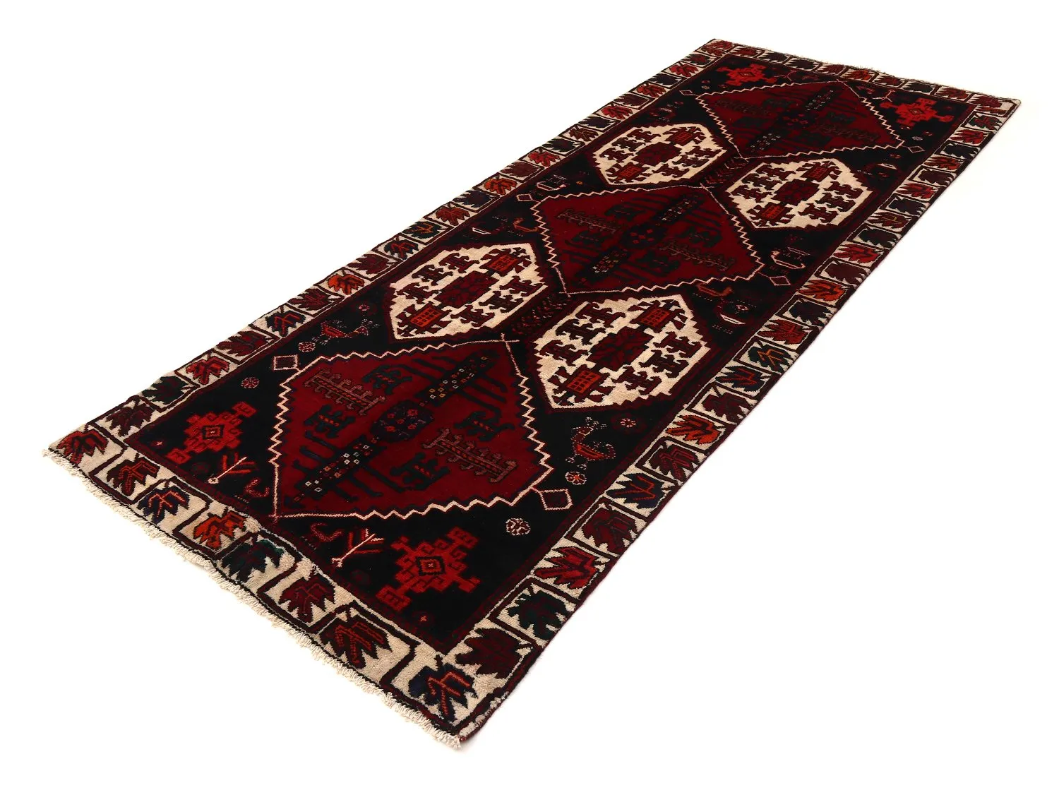 Tappeto Orientale Hamedan 275 x 112 cm