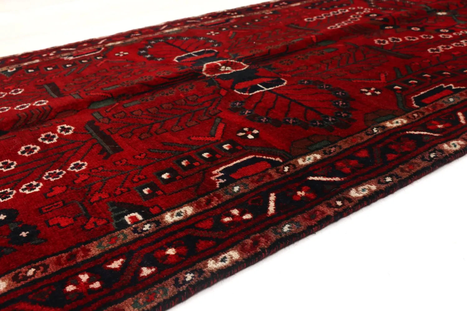 Tappeto Orientale Hamedan 309 x 103 cm
