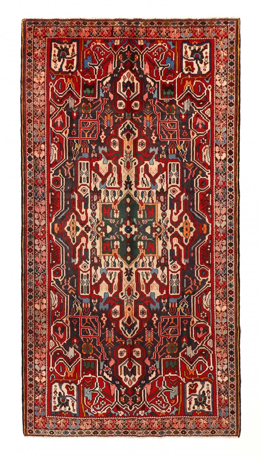 Tappeto Orientale Hamedan 303 x 162 cm