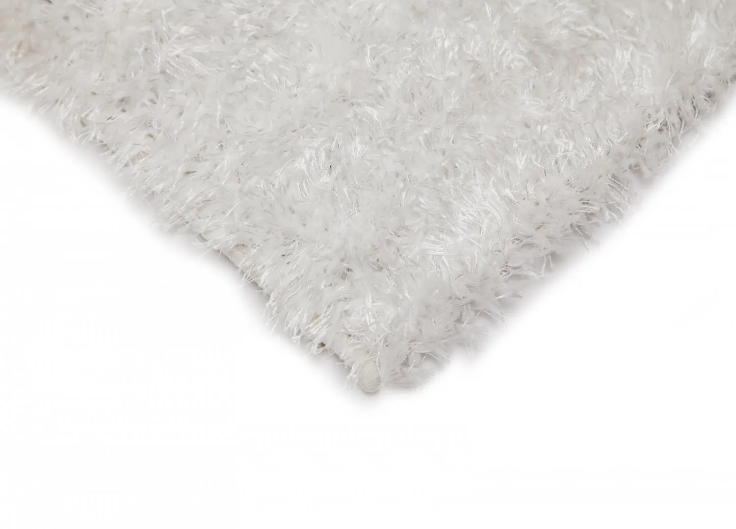 Tappeto A Pelo Lungo - Zaffiro (bianco)