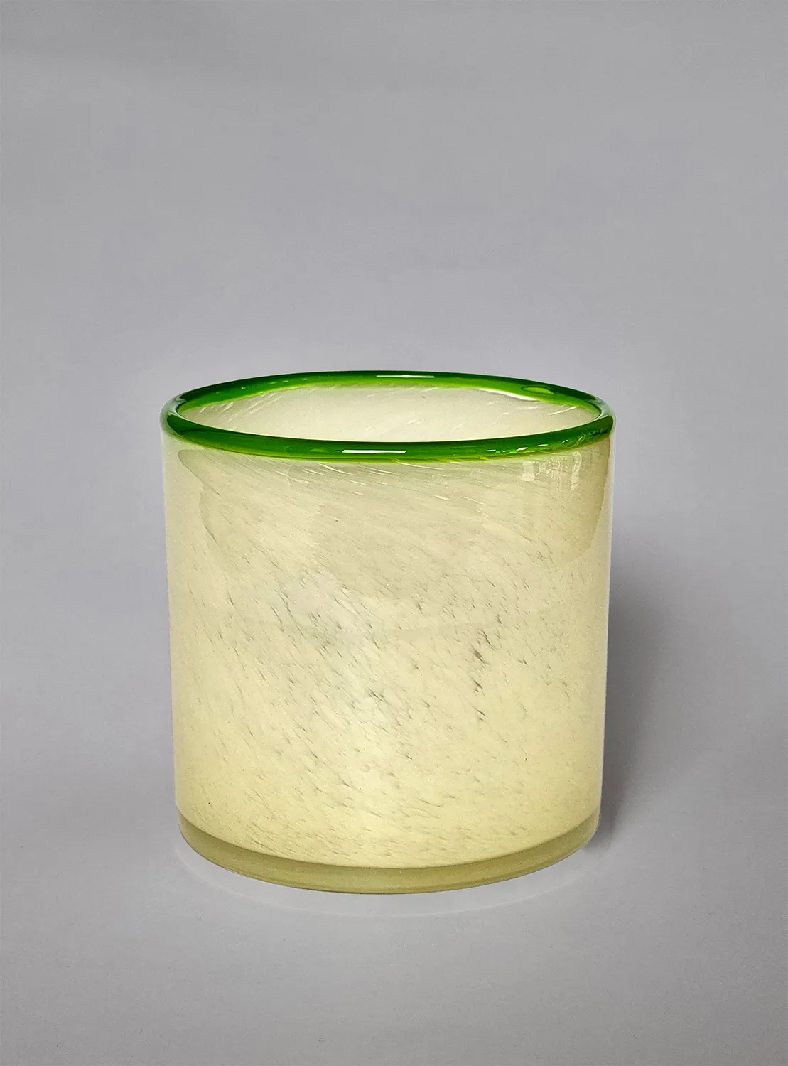 Porta candele M - Harmony (beige/verde)
