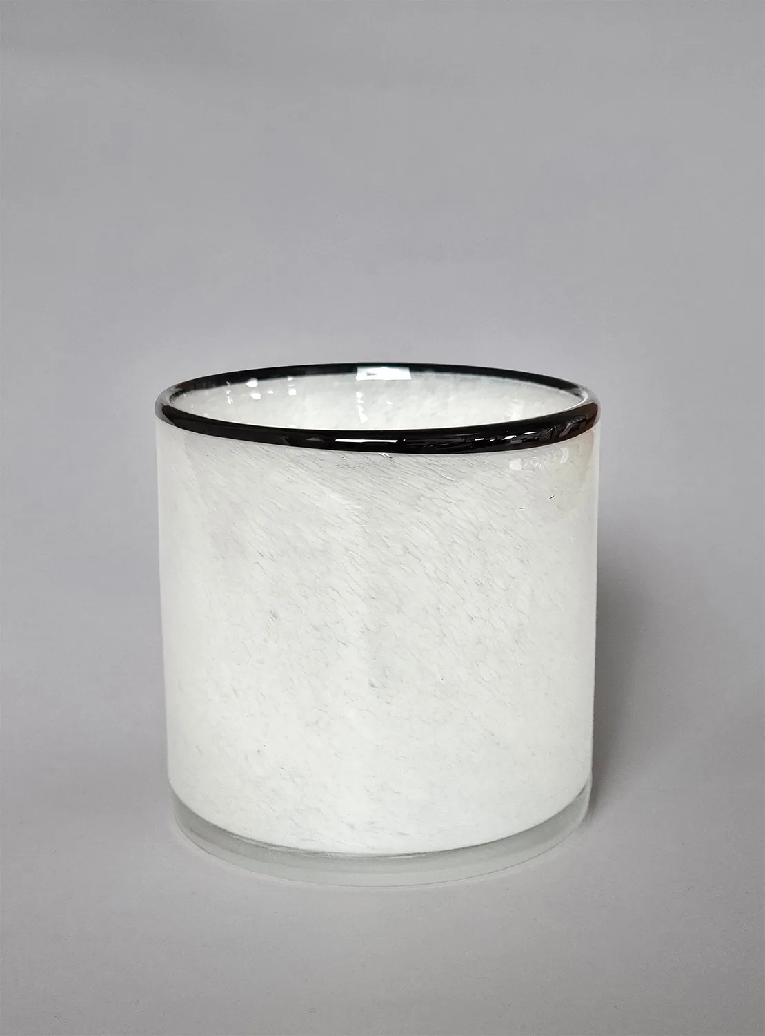 Porta candele M - Harmony (bianco/nero)