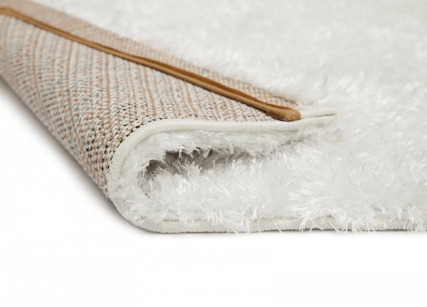 Tappeto A Pelo Lungo - Zaffiro (bianco)