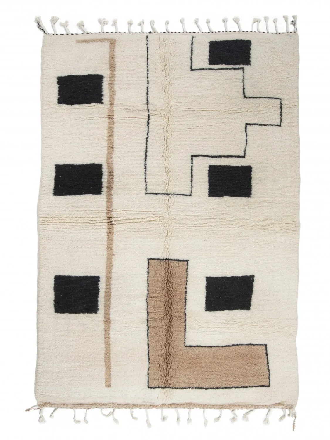 Tappeto Kilim In Stile Berbero Del Marocco Azilal 310 x 210 cm