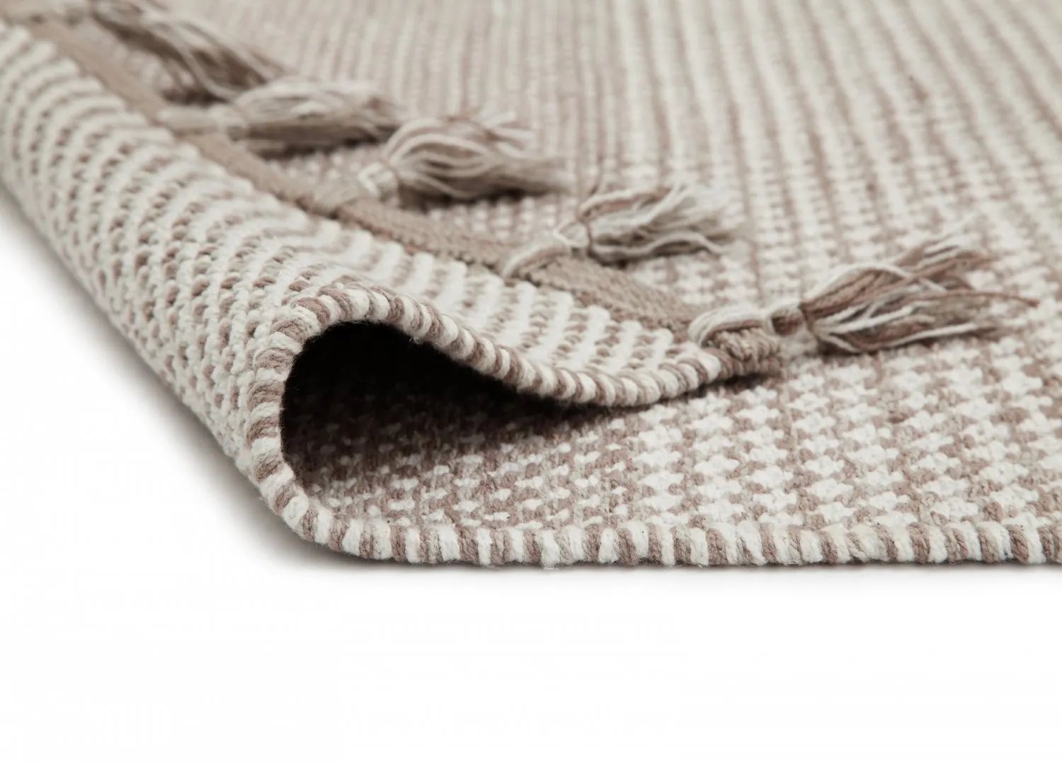 Tappeto Di Stracci - Vinga (beige)