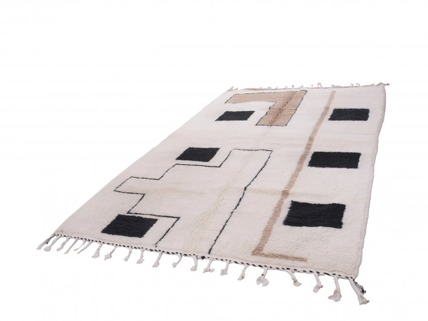 Tappeto Kilim In Stile Berbero Del Marocco Azilal 310 x 210 cm