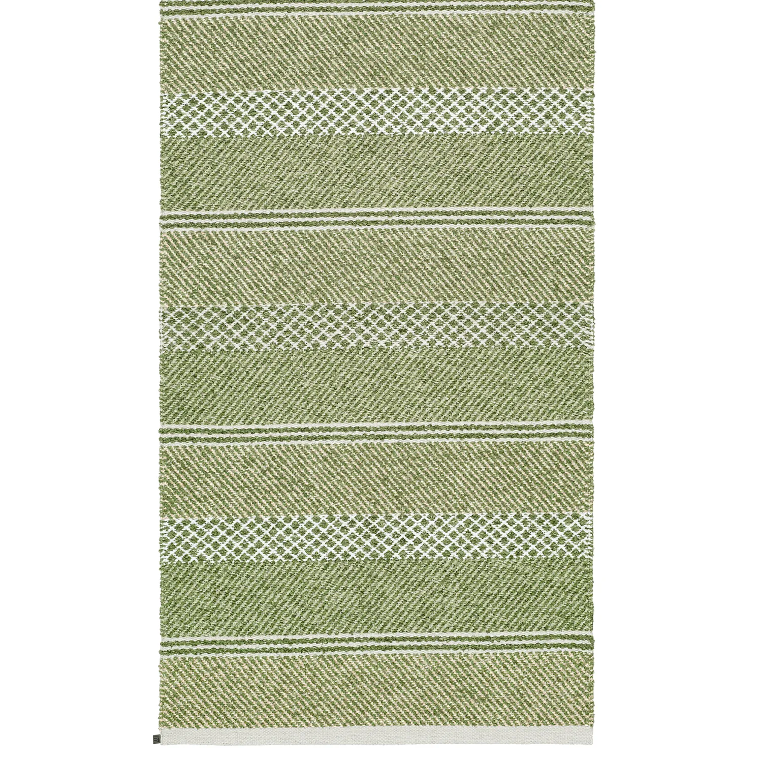 Tappeti in plastica e filato - Horredsmattan Sia mix (verde oliva)