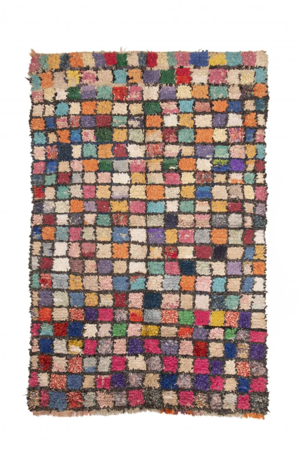 Tappeto Berberi Dal Marocco Boucherouite 230 x 140 cm