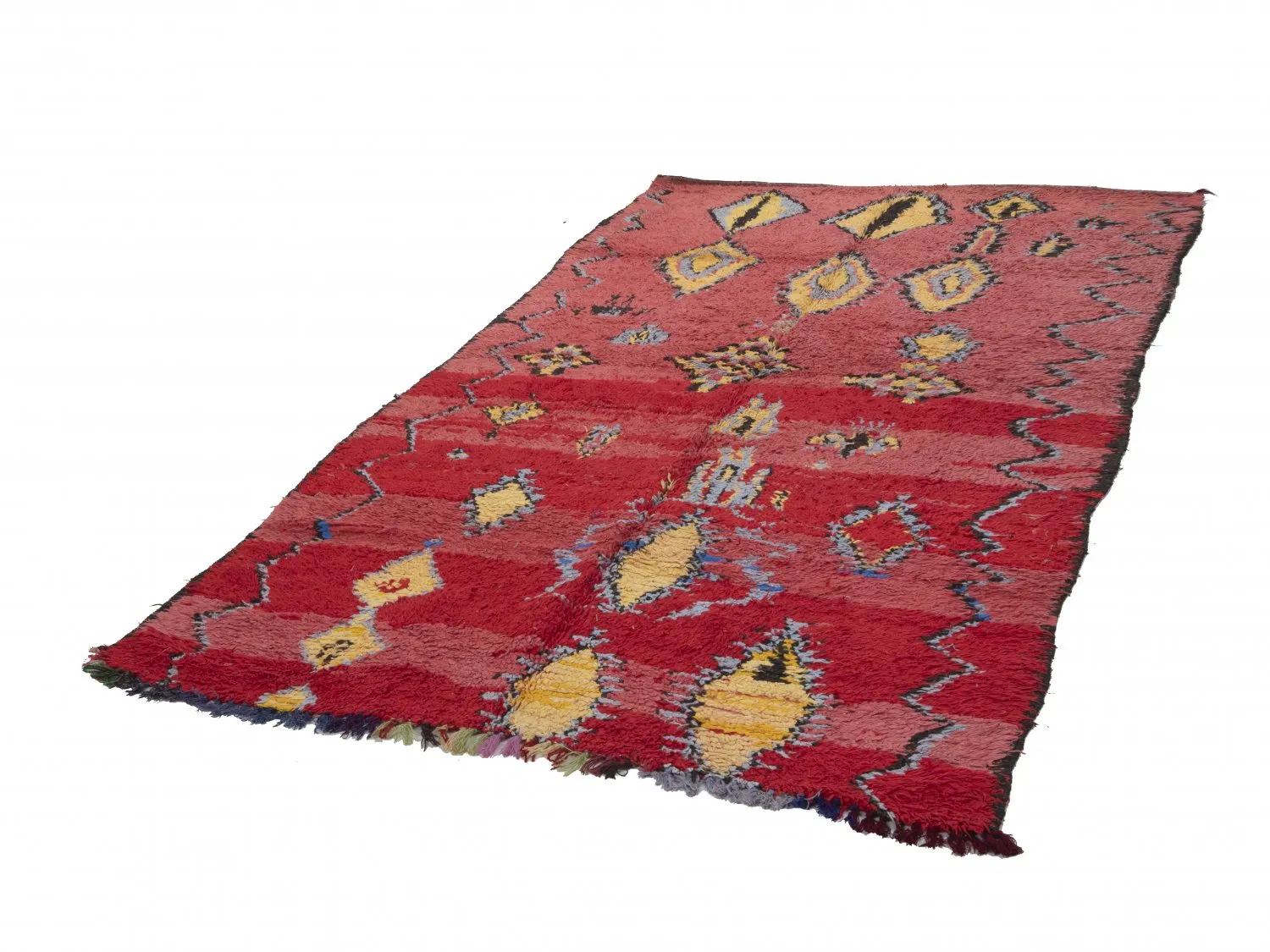 Tappeto Kilim In Stile Berbero Del Marocco Azilal Special Edition 320 x 160 cm