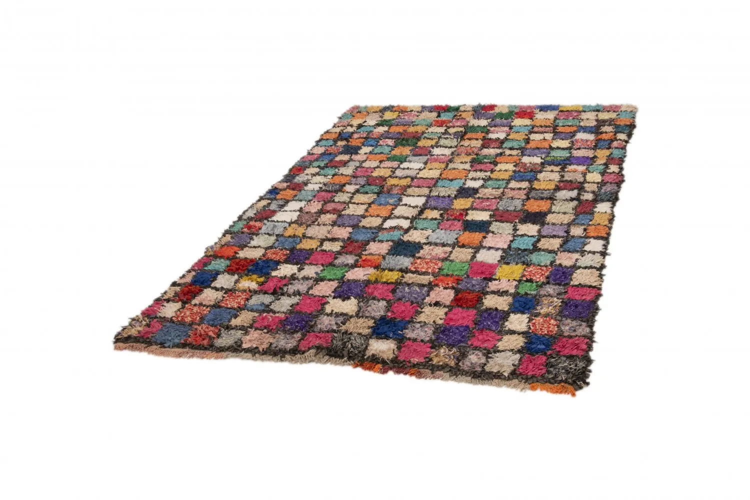 Tappeto Berberi Dal Marocco Boucherouite 230 x 140 cm