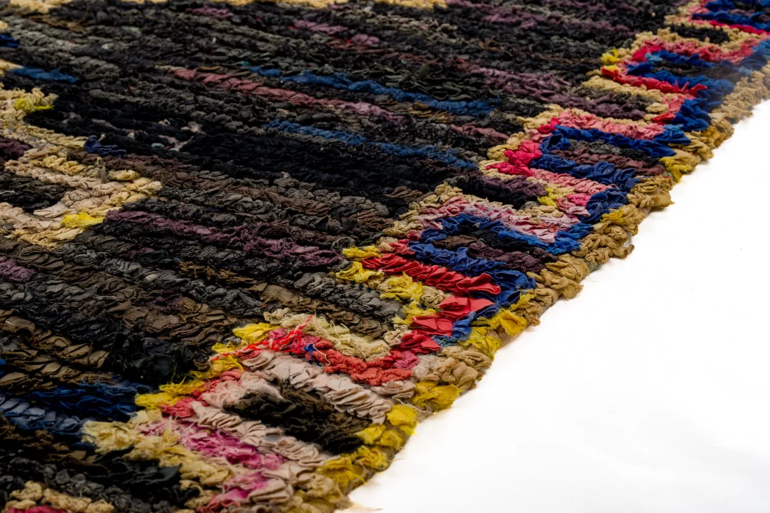 Tappeto Berberi Dal Marocco Boucherouite 275 x 145 cm