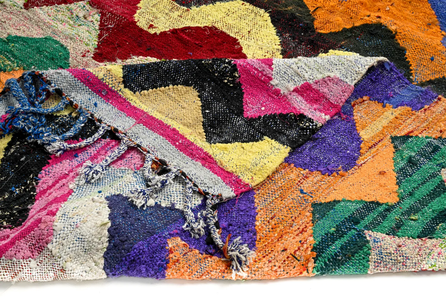 Tappeto Berberi Dal Marocco Boucherouite 150 x 260 cm
