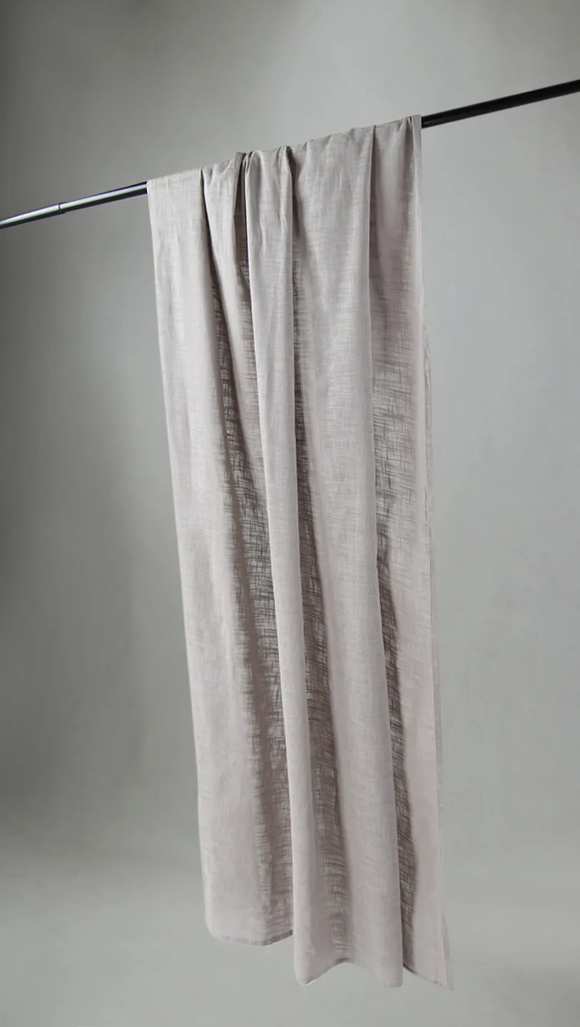 Tende - Cortina di cotone - Lollo (grigio chiaro)
