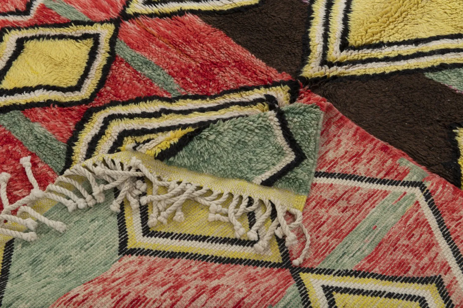 Tappeto Kilim In Stile Berbero Del Marocco Azilal 290 x 170 cm