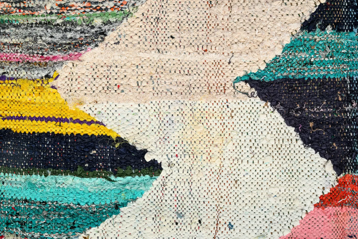 Tappeto Berberi Dal Marocco Boucherouite 120 x 200 cm