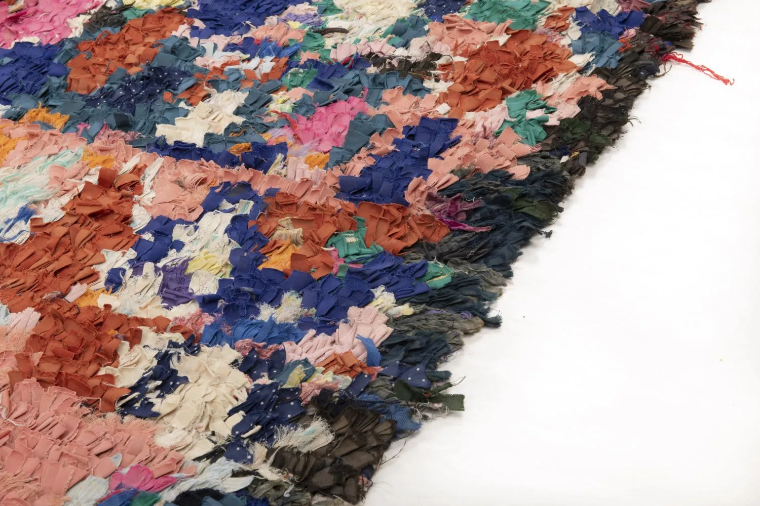Tappeto Berberi Dal Marocco Boucherouite 220 x 140 cm