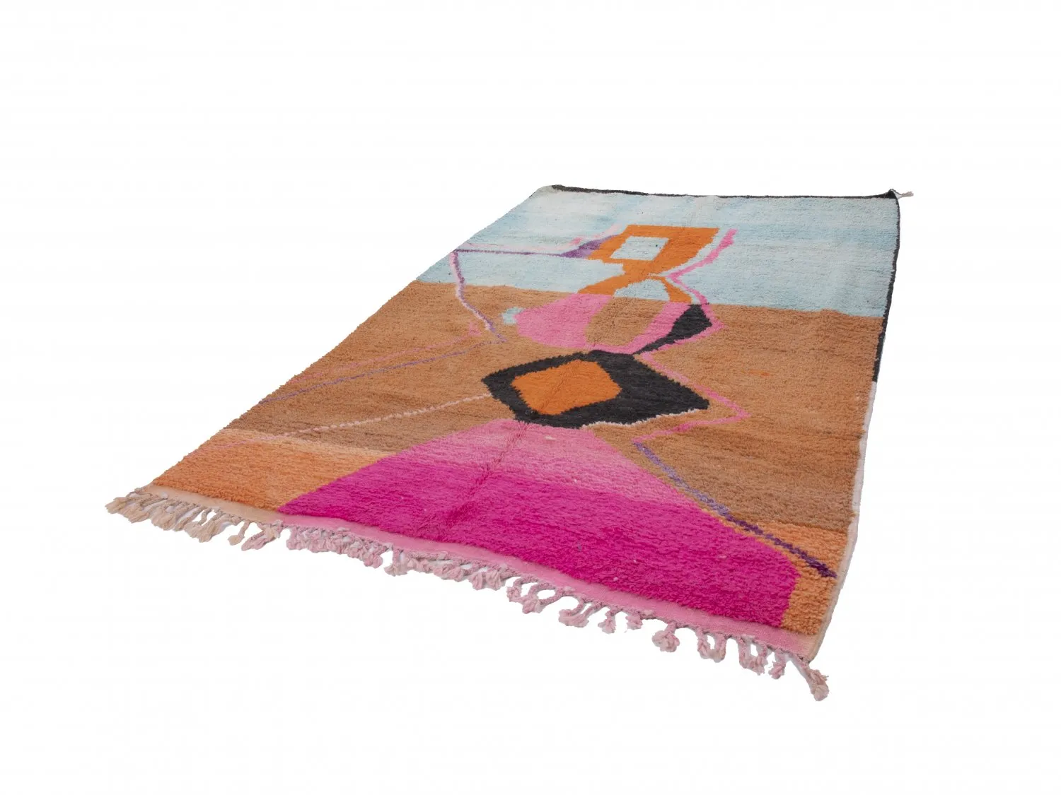 Tappeto Kilim In Stile Berbero Del Marocco Azilal 300 x 200 cm