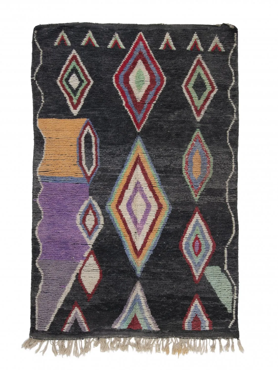 Tappeto Kilim In Stile Berbero Del Marocco Azilal 300 x 200 cm