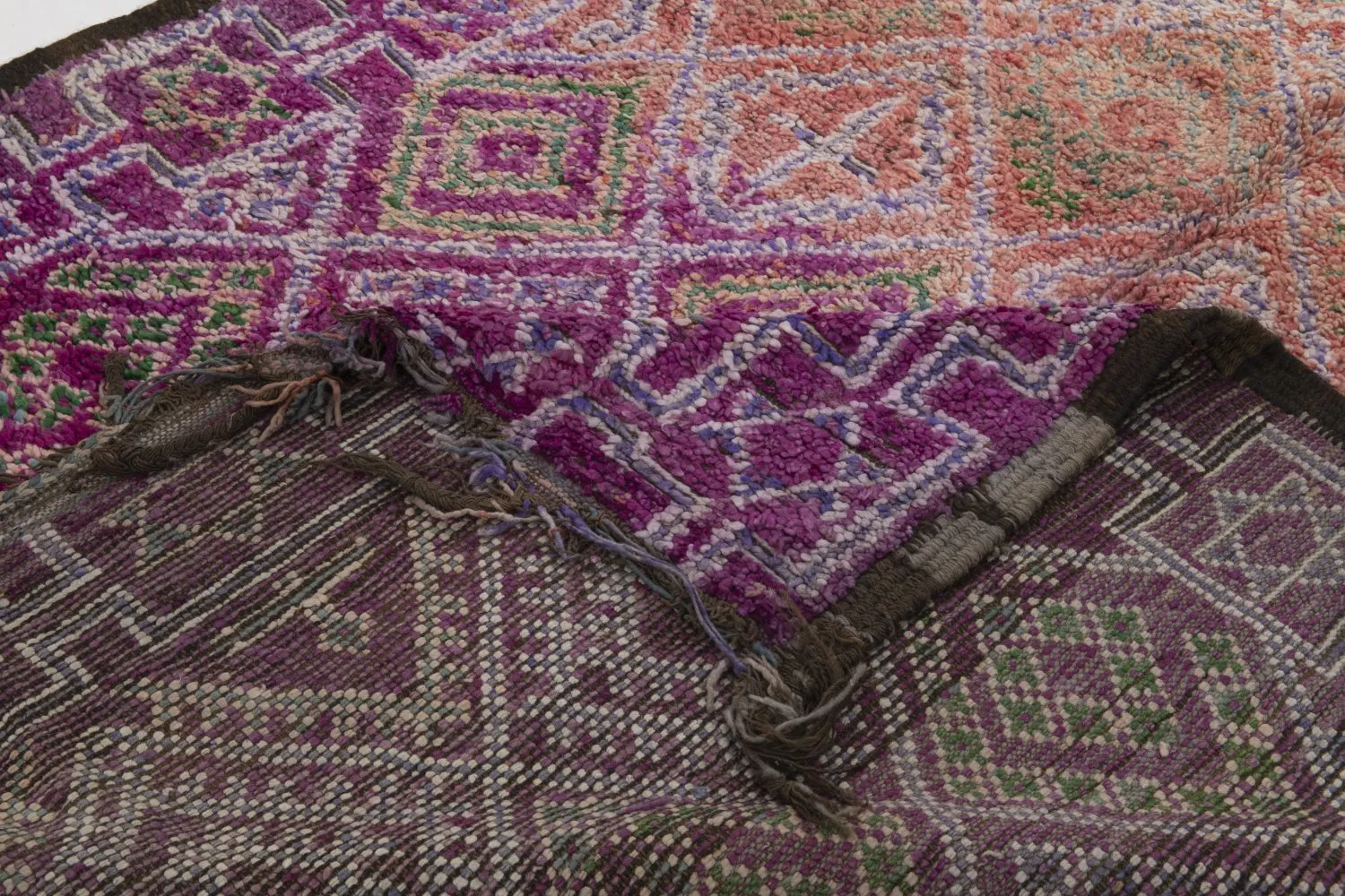 Tappeto Kilim In Stile Berbero Del Marocco Azilal Special Edition 330 x 180 cm