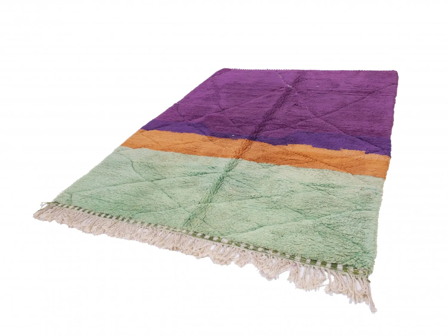 Tappeto Kilim In Stile Berbero Del Marocco Azilal 290 x 210 cm