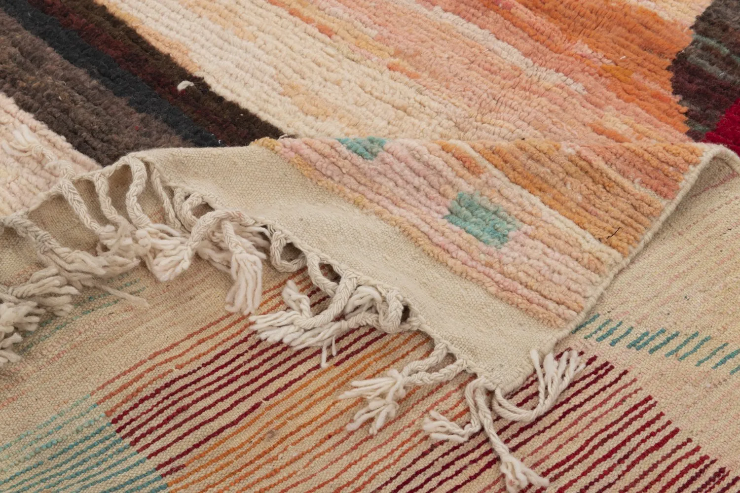 Tappeto Kilim In Stile Berbero Del Marocco Azilal 300 x 200 cm