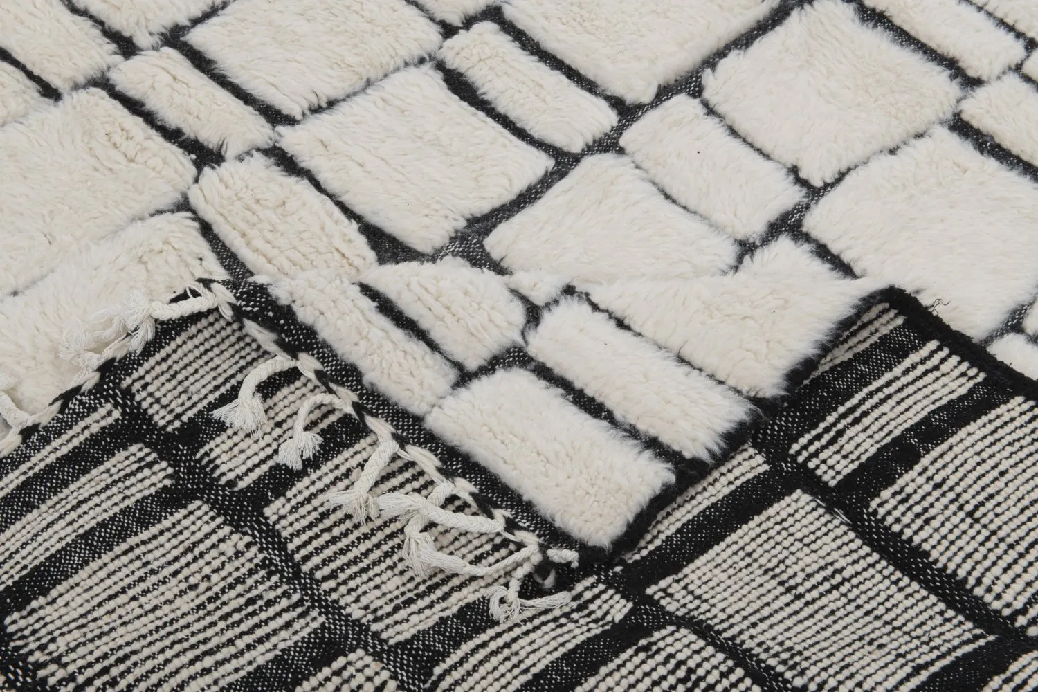 Tappeto Kilim In Stile Berbero Del Marocco Azilal 330 x 210 cm