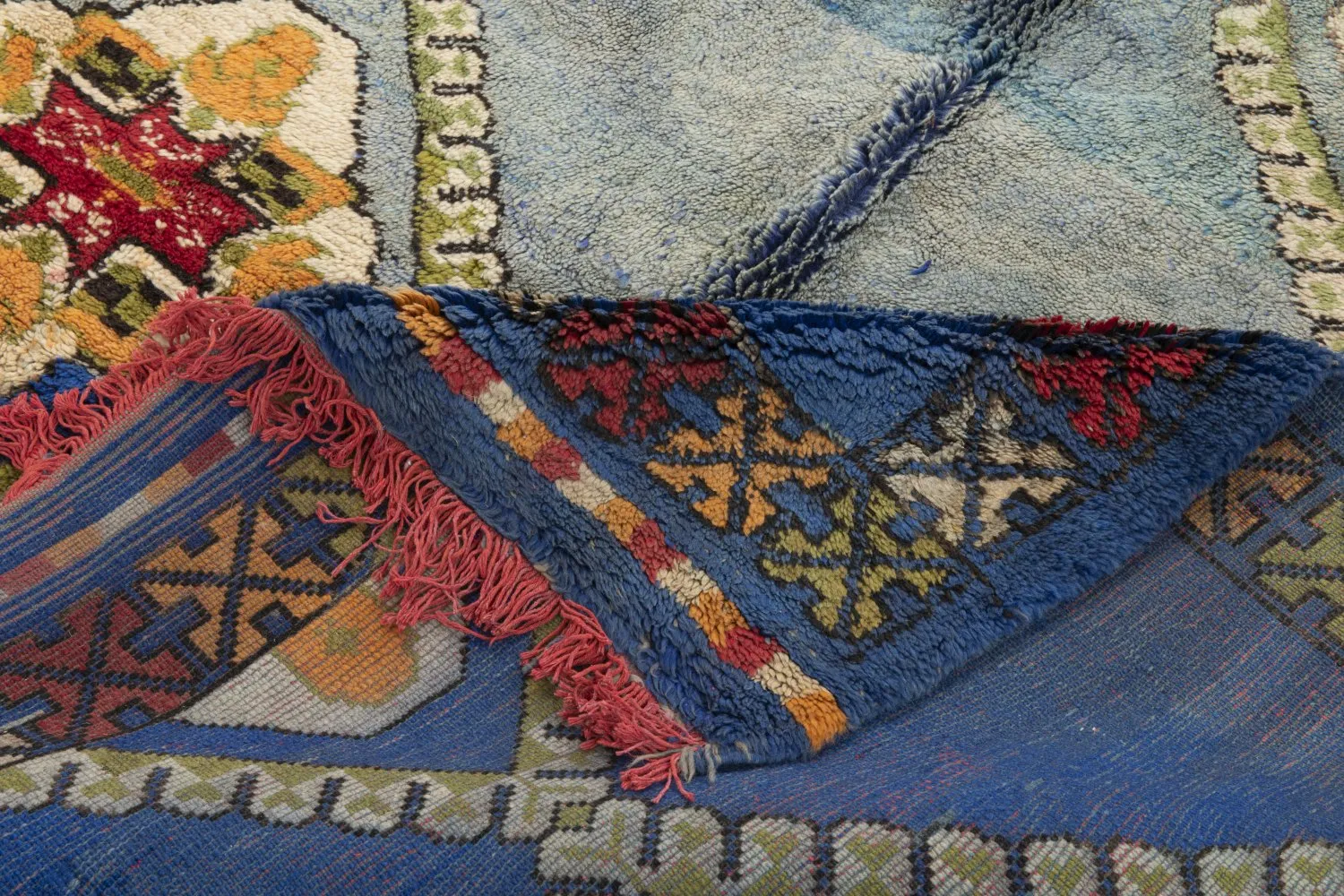 Tappeto Kilim In Stile Berbero Del Marocco Azilal Special Edition 330 x 190 cm