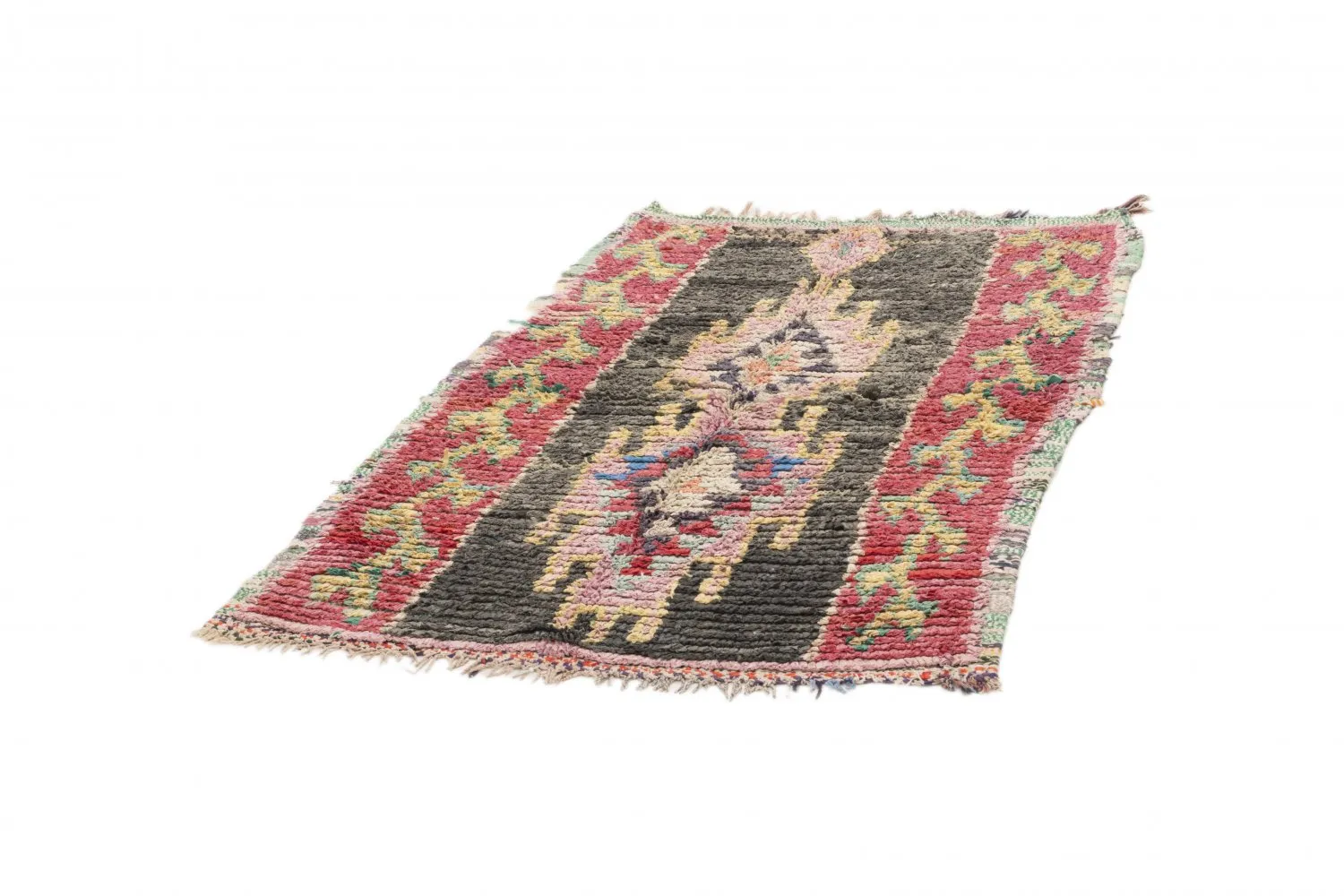 Tappeto Berberi Dal Marocco Boucherouite 160 x 100 cm